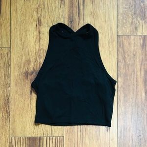 Hollister Black Crop Top